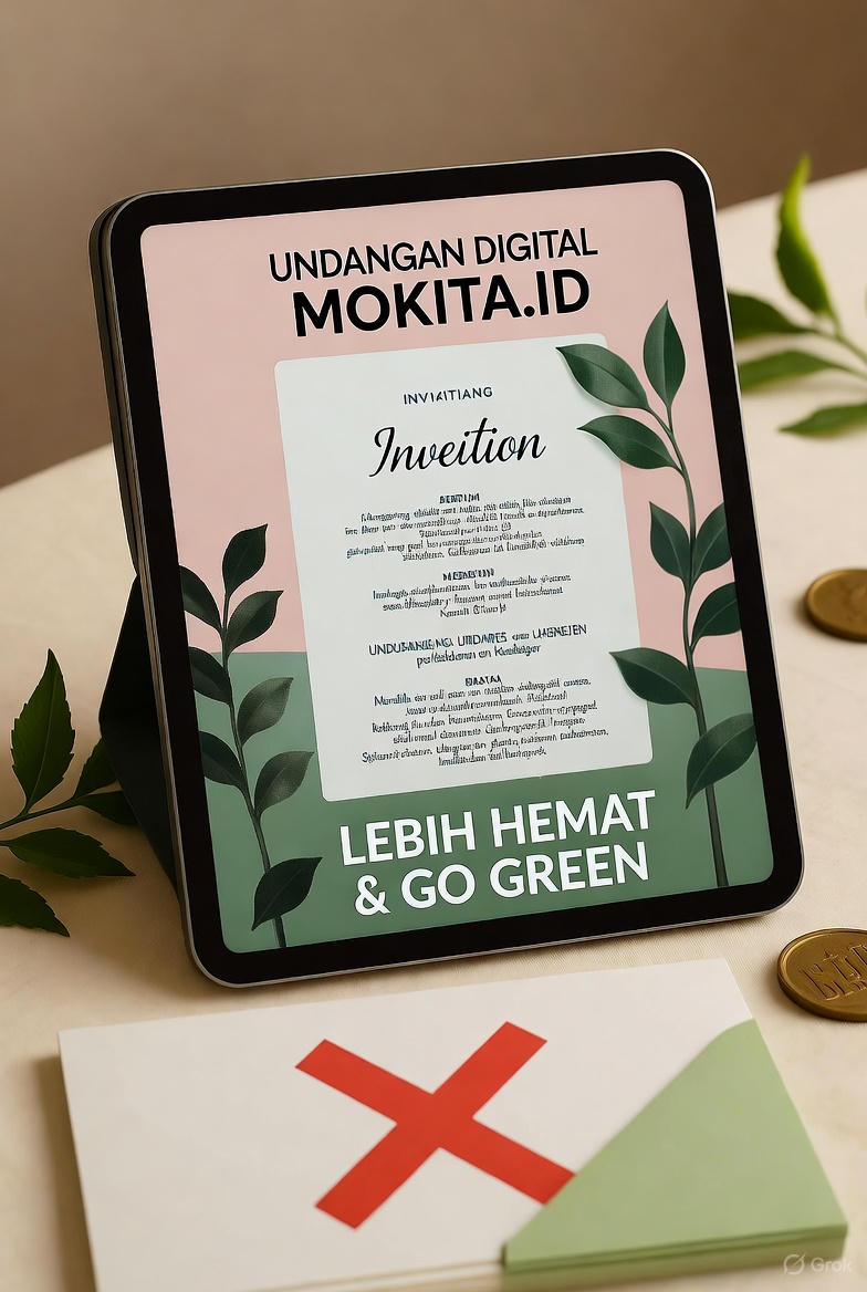 Tinggalkan Cetak, Sambut Digital: Mokita.id Tawarkan Solusi Undangan Pernikahan yang Hemat, Praktis, dan Ramah Lingkungan