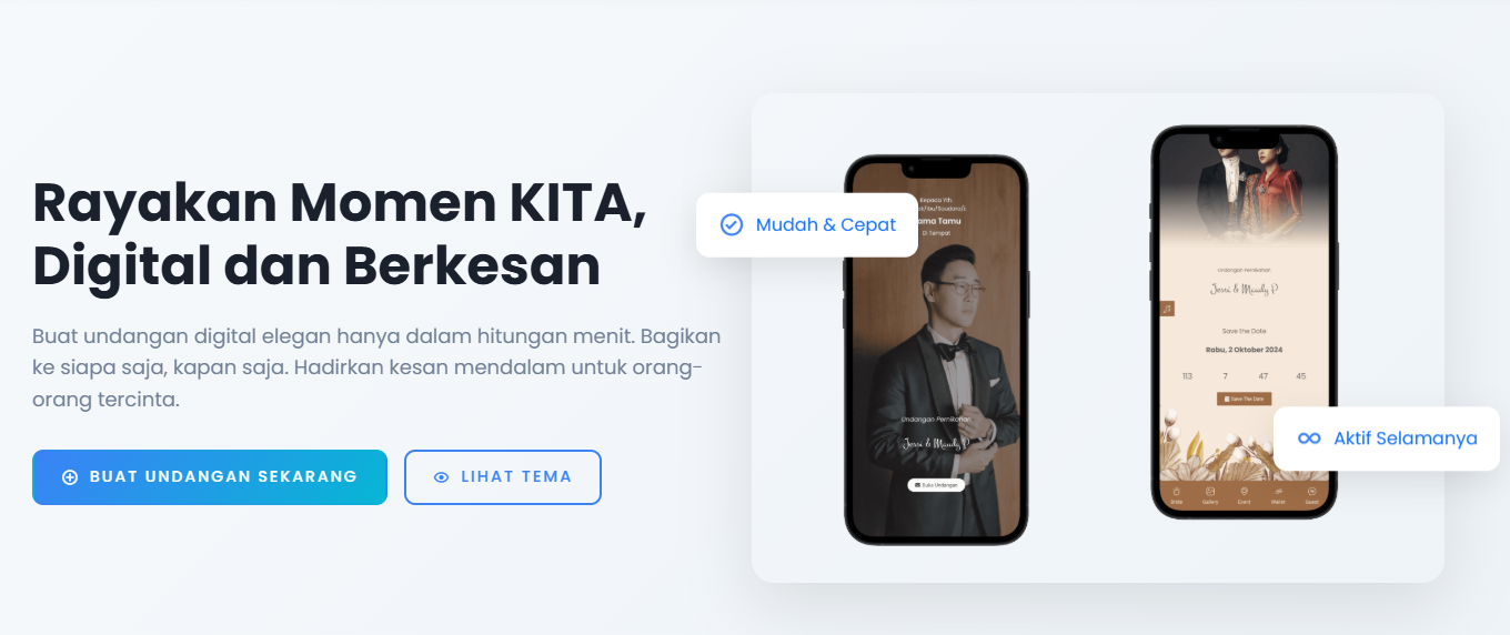 Mokita.id Hadirkan Inovasi Undangan Digital, Rayakan Momen Spesial Lebih Modern dan Praktis